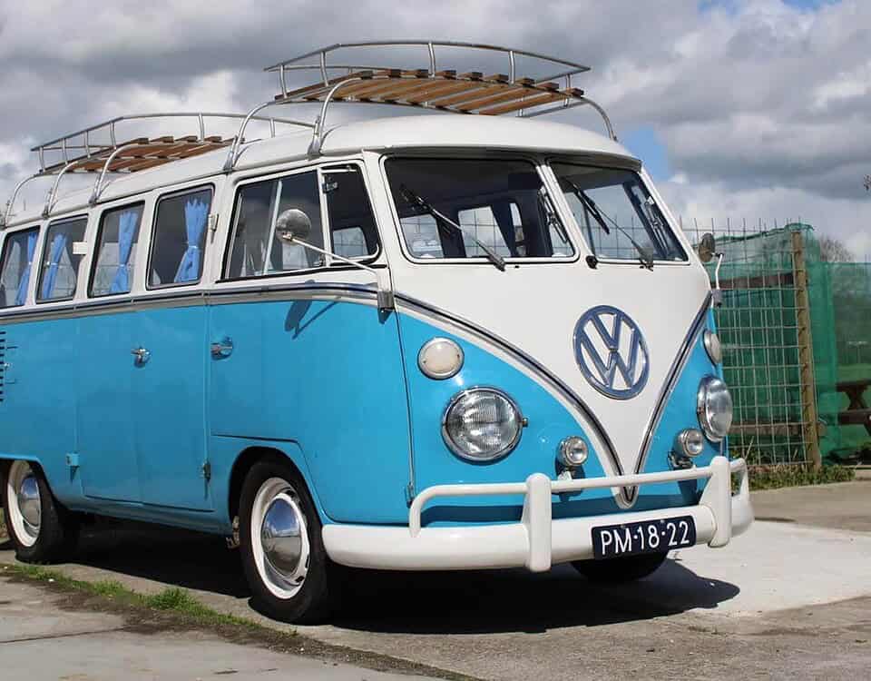 T1 VW busje Blue Lagoon devolkswagenbus.nl